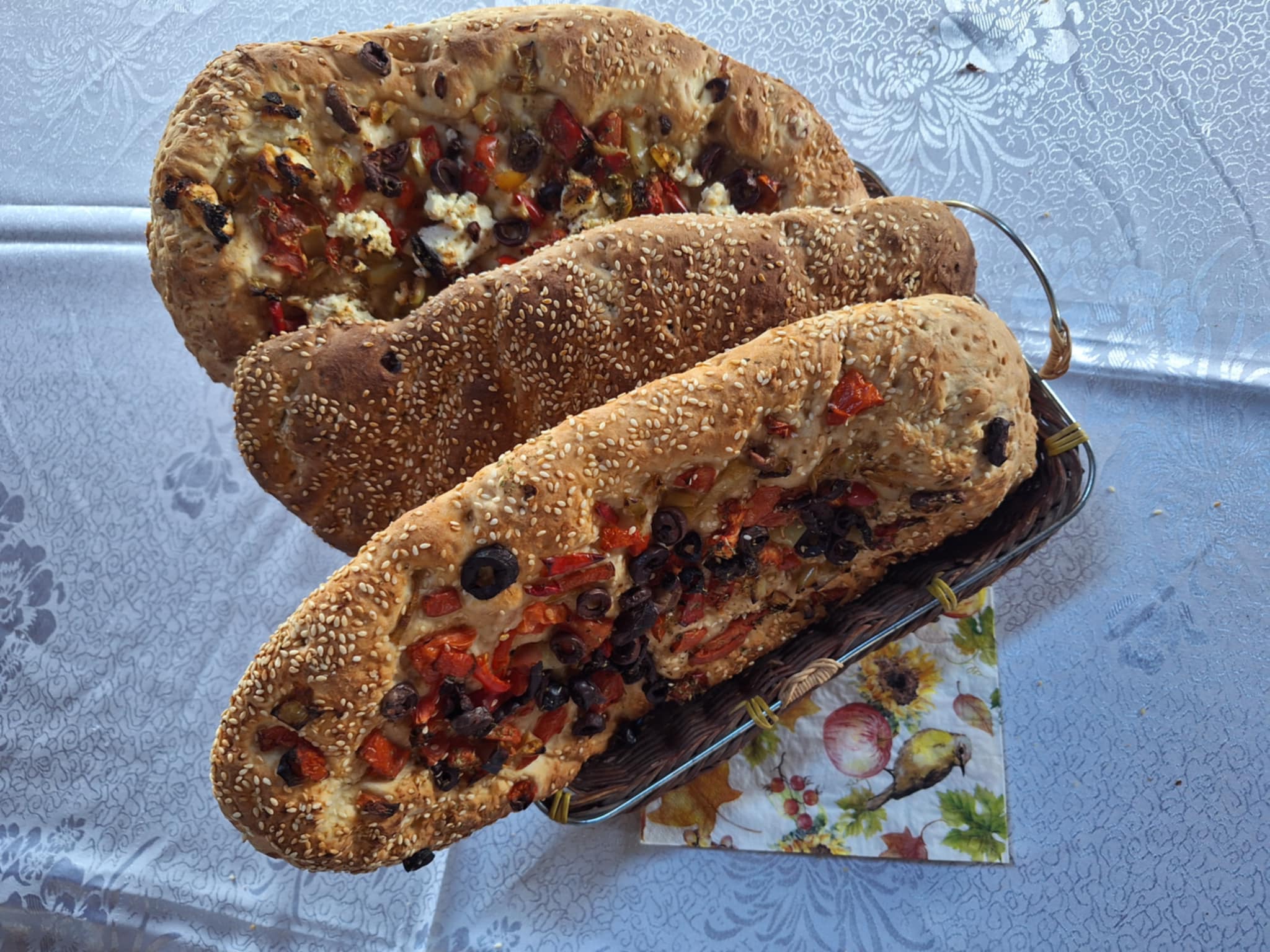 Λαγάνες για όλα τα γούστα στο αρτοποιείο Γκαμπέτα στον Αμπελώνα