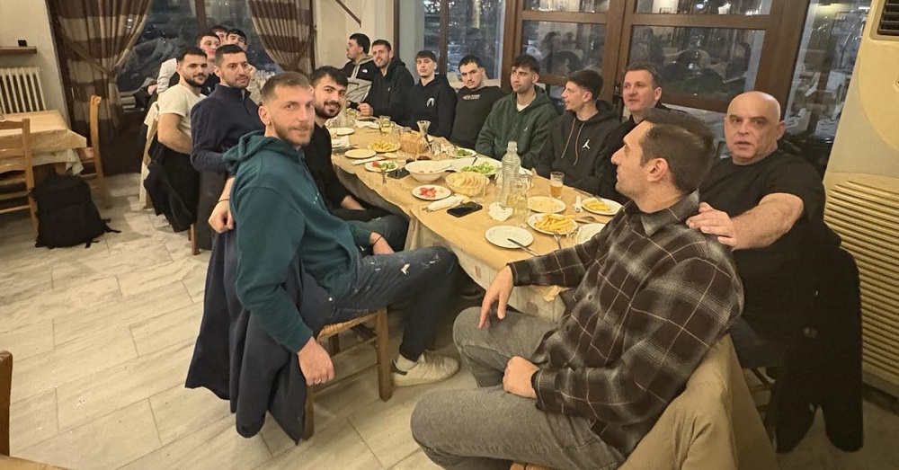 Γεύμα για τους αθλητές και τους προπονητές του Γ.Σ. Αμπελώνα