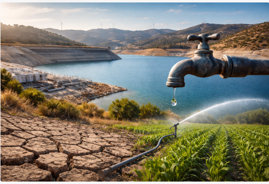 Κύπρος: Μείωση 10% στο νερό για όλους και 30% λιγότερο στους αγρότες – Νέα μέτρα για τη λειψυδρία 