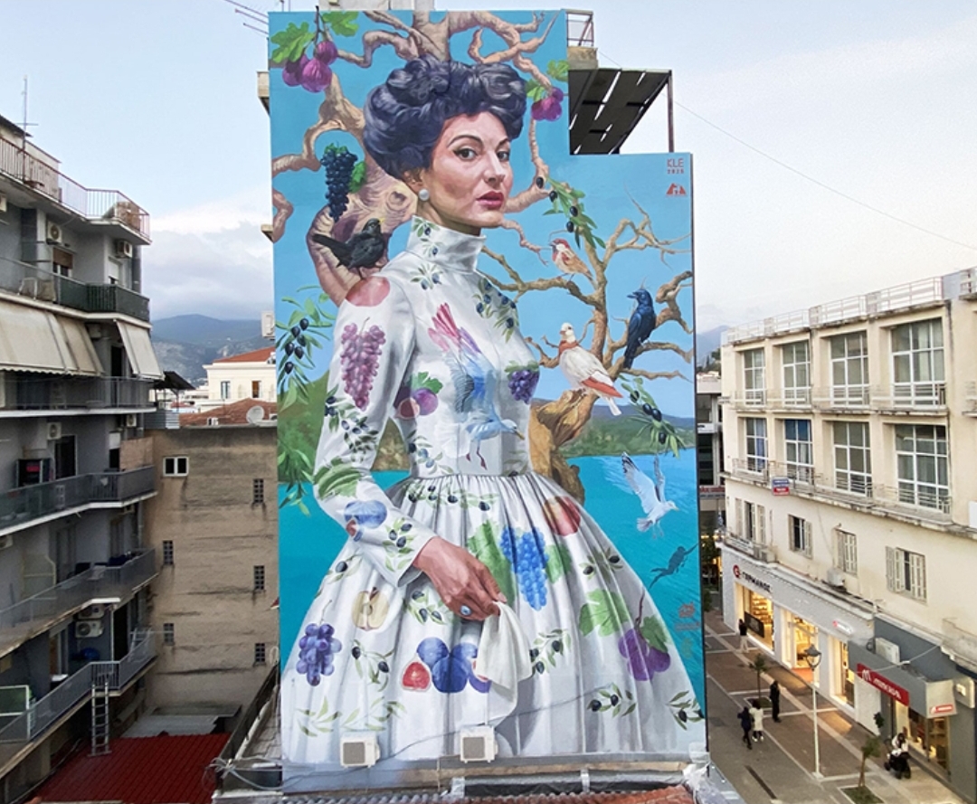 Η τοιχογραφία της Μαρίας Κάλλας στην Καλαμάτα κέρδισε παγκόσμιο βραβείο street art