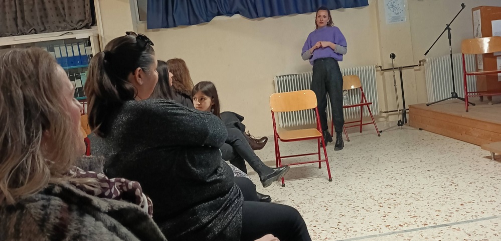 Ενδιαφέρουσα ομιλία στο Συκούριο για την εφηβεία