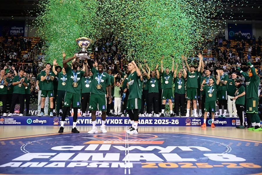 Allwyn Final 8: Κυπελλούχος ο Παναθηναϊκός AKTOR με μεγάλη νίκη επί του Ολυμπιακού