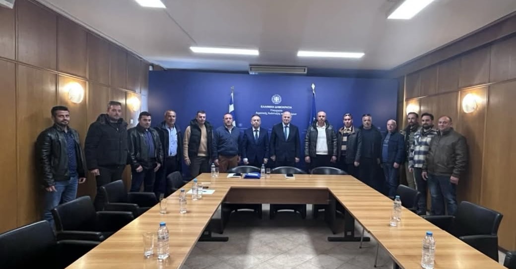 Στο ΥΠΑΑΤ για τις δενδρώδεις καλλιέργειες εκπρόσωποι των συνεταιρισμών του δήμου Τυρνάβου