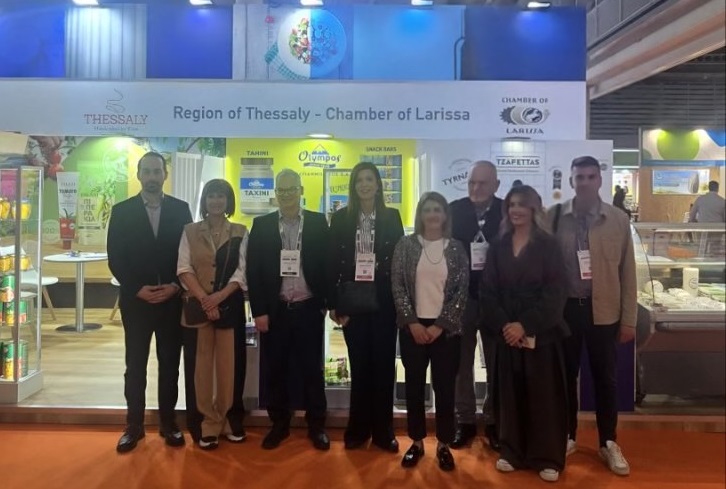 Στη διεθνή έκθεση Alimentaria 2026, στην Ισπανία το Επιμελητήριο Λάρισας με 3 επιχειρήσεις μέλη