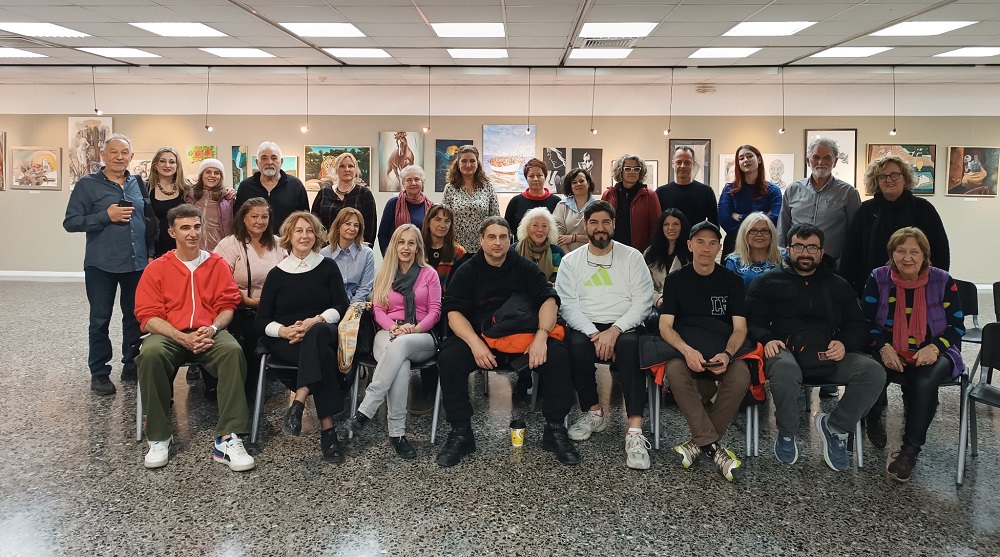 Επίσκεψη του 3ου Εσπερινού ΕΠΑΛ στην Έκθεση Εικαστικών & Φωτογραφίας