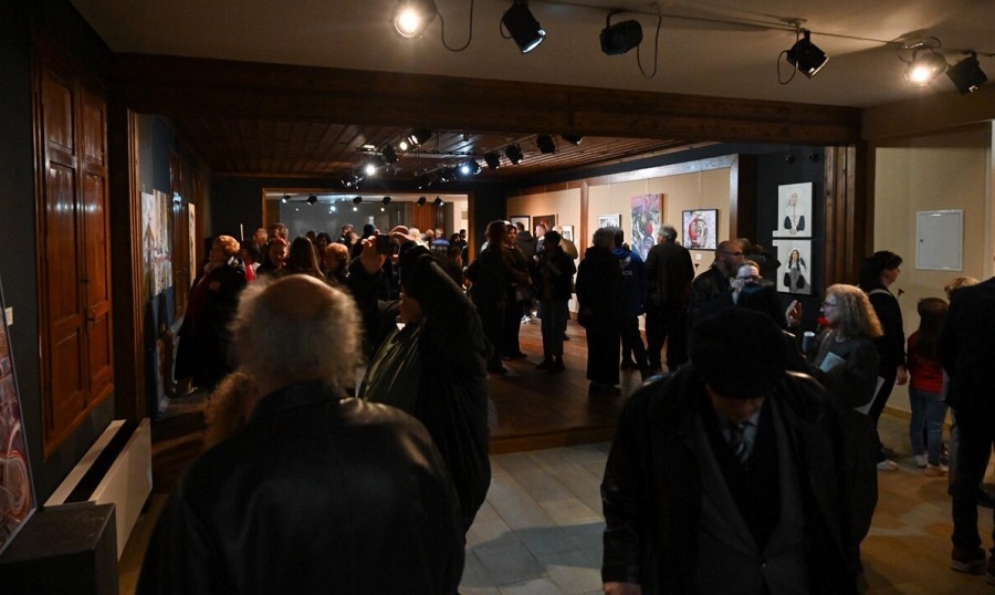 Παράταση της 4ης εικαστικής Έκθεσης της Επιτροπής Ειρήνης Λάρισας