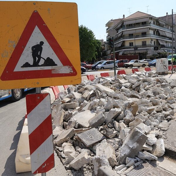 Δήμος Λαρισαίων: Σε νέα φάση οι εργασίες για τον Εσωτερικό Δακτύλιο Λάρισας