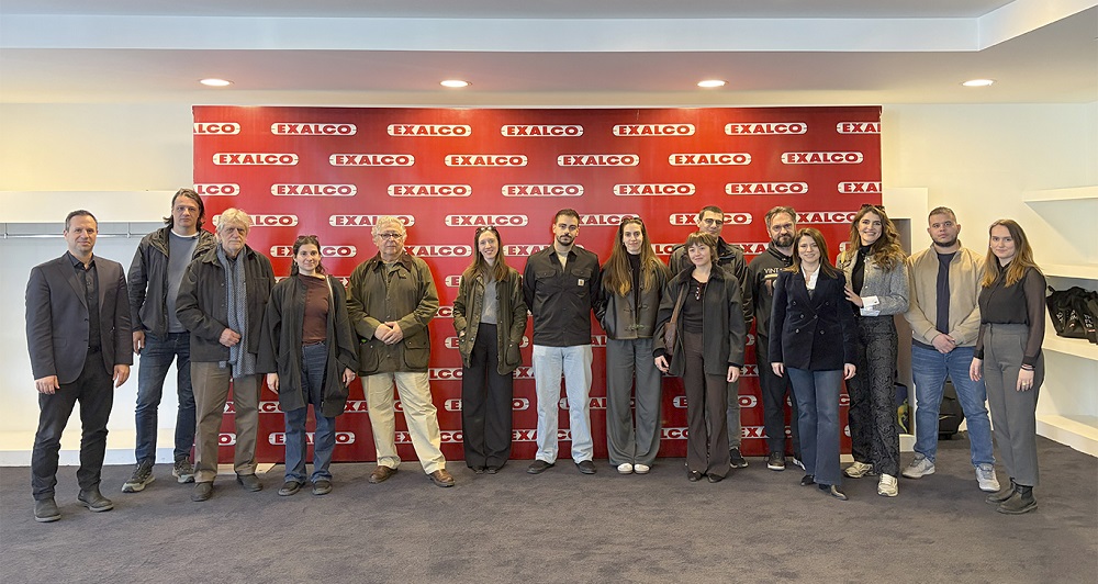 Η EXALCO υποδέχθηκε τους νικητές του «NextGen Arch»