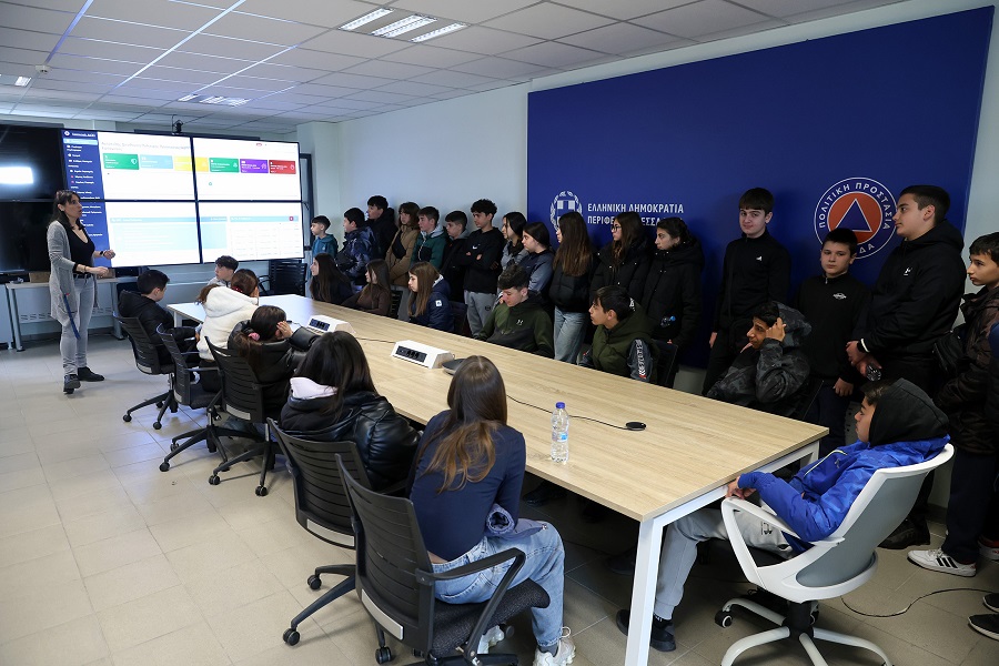 «High School Open Days» για δεύτερη χρονιά στο Κέντρο Πολιτικής Προστασίας της Περιφέρειας Θεσσαλίας