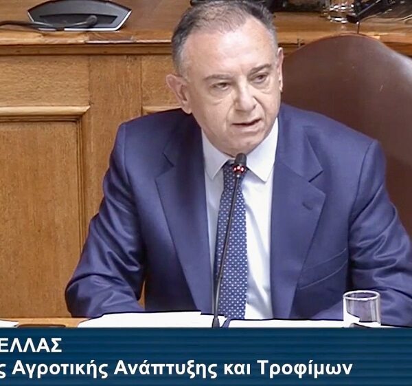 Χρ. Κέλλας στη Βουλή: Στήριξη αγροτών με επιδότηση καυσίμων και έκτακτες ενισχύσεις