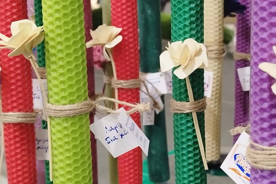 Λαμπάδες για καλό σκοπό