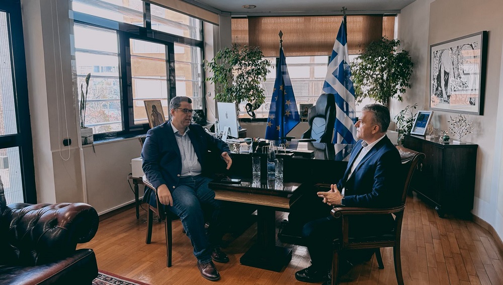 Έργα και δράσεις με επίκεντρο τη Λάρισα και τη Θεσσαλία στη συνάντηση Θ. Κοντογεώργη και Θ. Μαμάκου