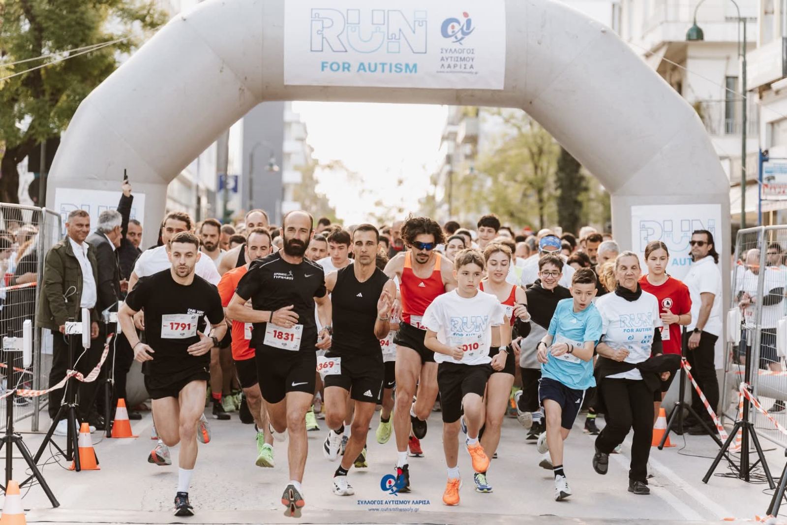 Την Κυριακή 26 Απριλίου ο 4ος αγώνας δρόμου Run For Autism Larissa