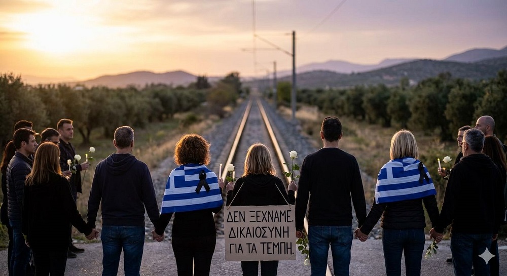 Κάλεσμα των συγγενών των θυμάτων του εγκλήματος των Τεμπών για τη Δευτέρα ημέρα έναρξη της δίκη για το έγκλημα