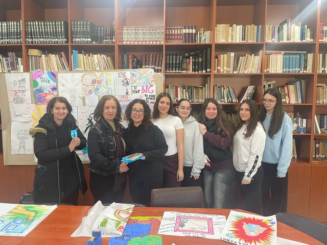 Ημέρα κατά της σχολικής βίας- του σχολικού εκφοβισμού στο 2ο ΓΕΛ Λάρισας