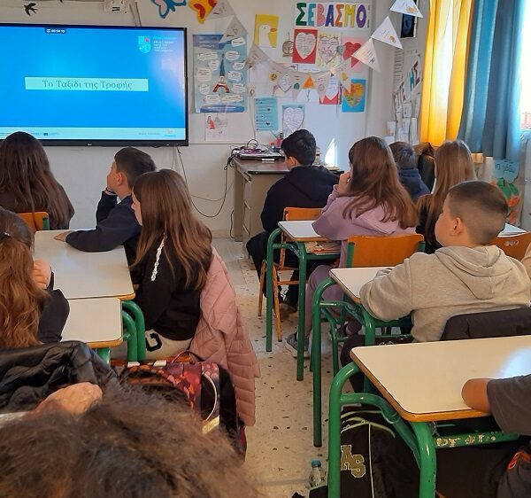 Το «Μπορούμε» κοντά στους μαθητές του 1ου Δημοτικού Σχολείου Αμπελώνα