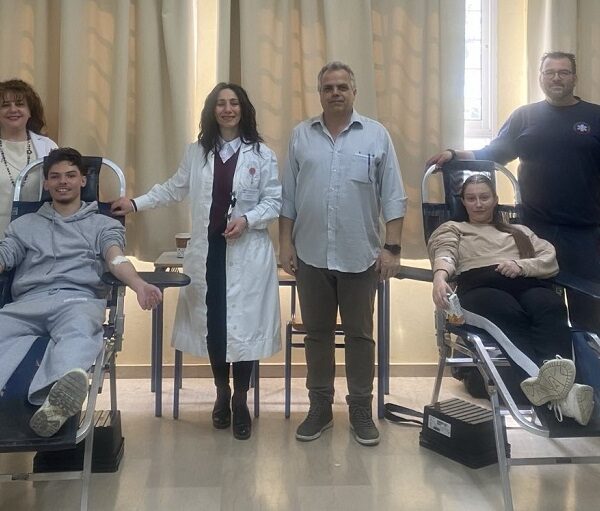 Μήνυμα Ζωής από το 4ο ΓΕΛ Λάρισας