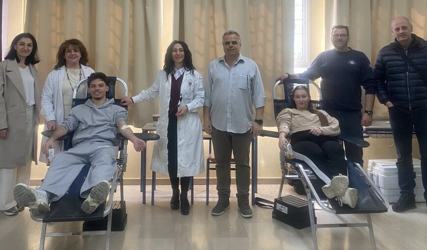 Μήνυμα Ζωής από το 4ο ΓΕΛ Λάρισας