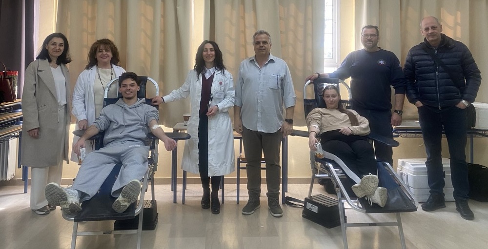 Μήνυμα Ζωής από το 4ο ΓΕΛ Λάρισας