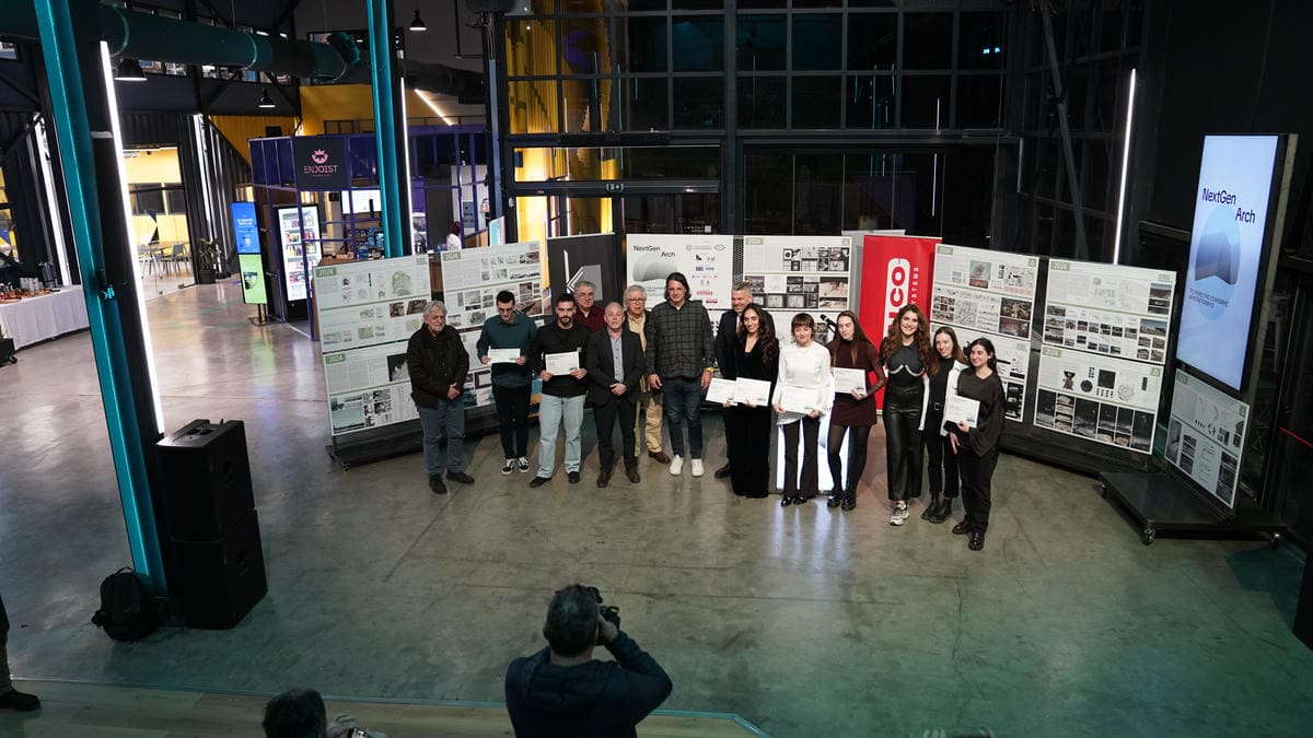 Λάρισα: Βραβεύτηκε η νέα γενιά Αρχιτεκτόνων – Με τη στήριξη επιχειρήσεων η εκδήλωση