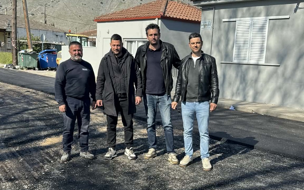 Εκτεταμένες ασφαλτοστρώσεις σε όλο το δήμο Τυρνάβου