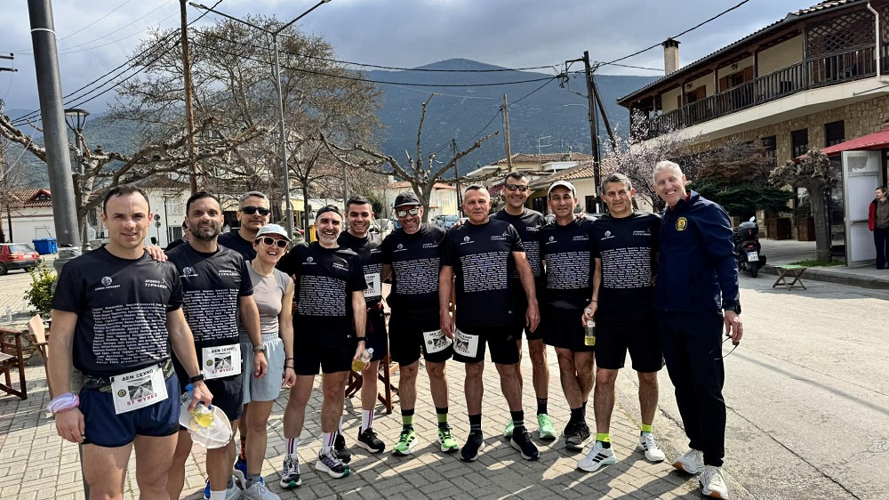 Στον «δρόμο μνήμης των Τεμπών», οι δρομείς Τυρνάβου