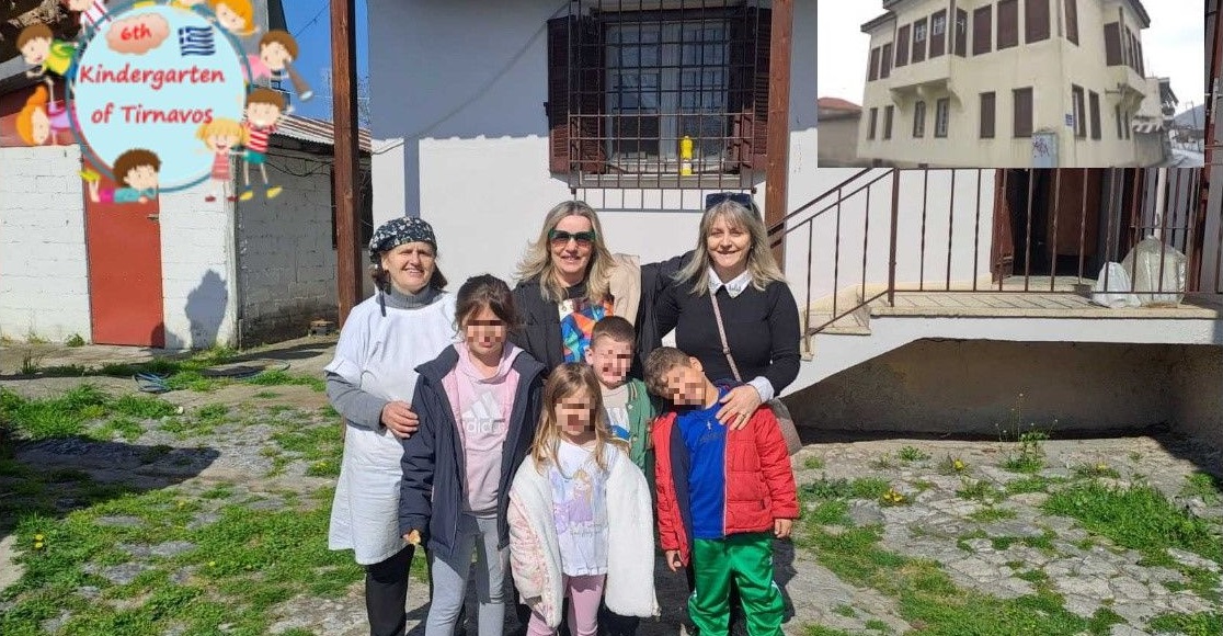 Τα παιδιά του 6ου Νηπιαγωγείου Τυρνάβου στηρίζουν τον Σύλλογο “Ελπίς” με λαχανικά από τον σχολικό κήπο