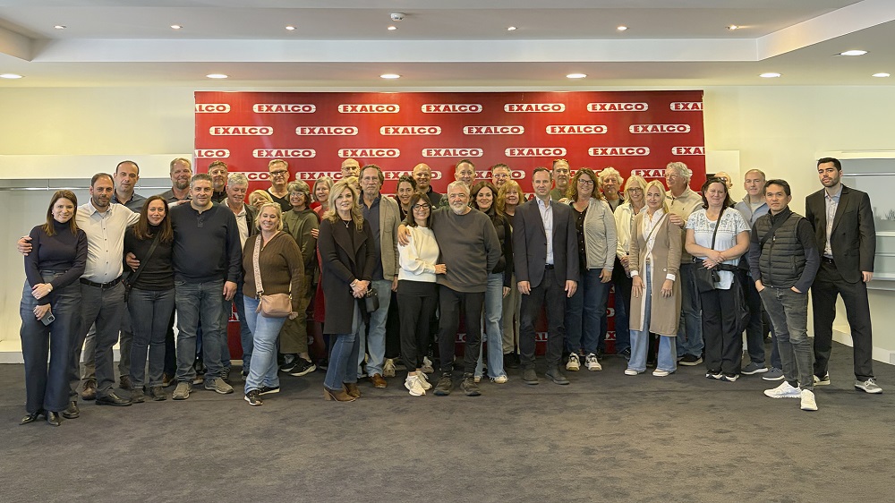 Επίσκεψη ομάδας Αμερικανών αρχιτεκτόνων στις εγκαταστάσεις της EXALCO