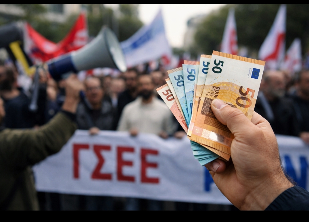 Ανεπαρκής η αύξηση του κατώτατου μισθού, λέει η ΓΣΕΕ