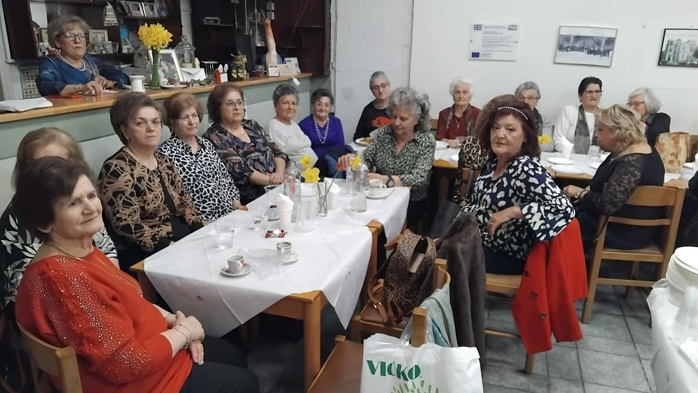 Γιόρτασαν την ημέρα της Γυναίκας στο ΚΑΠΗ Αμπελώνα