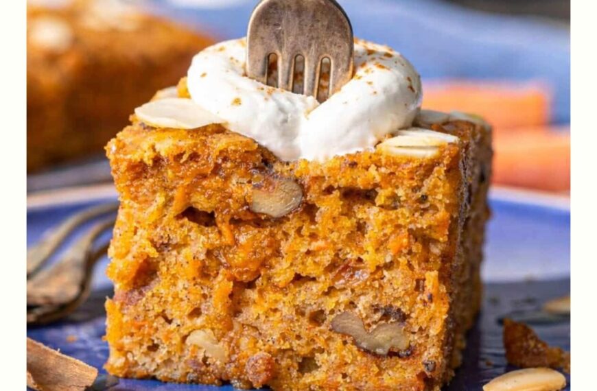 Κέικ καρότου με γιαούρτι (εύκολη συνταγή σε ένα μπολ)
