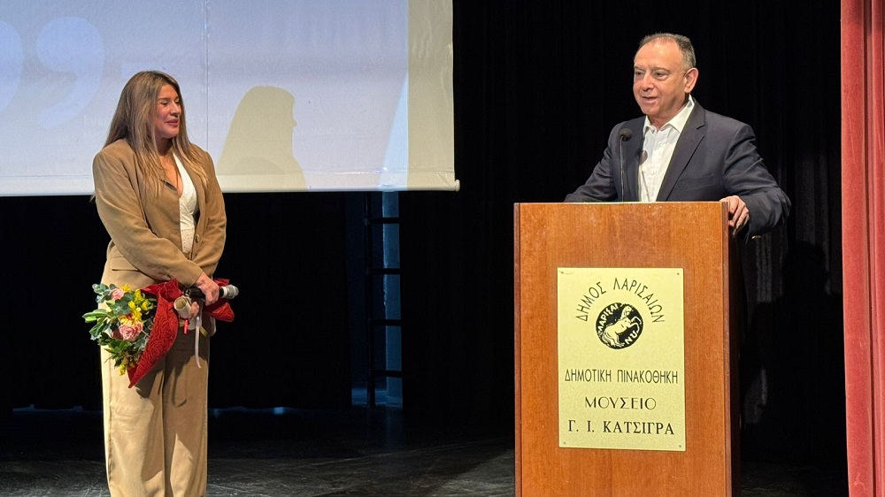 Στη Λαρισαϊκή Λέσχη για την Ημέρα της Γυναίκας ο Χρήστος Κέλλας