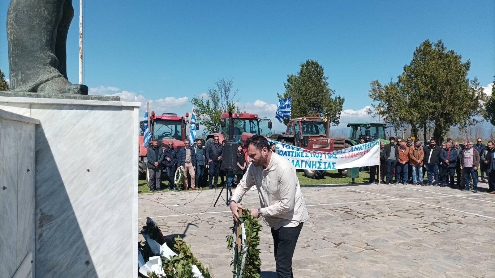 Στον αγωνιστικό εορτασμό του Κιλελέρ ο δήμαρχος Τυρνάβου Στ. Τσικριτσής και πλήθος τυρναβιτών