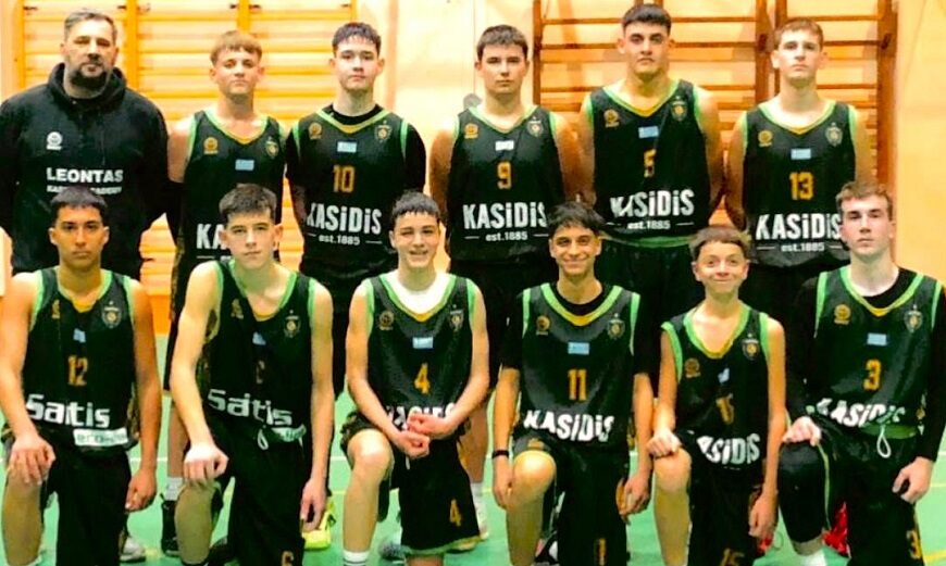 Αήττητη η Εφηβική ομάδα του ΛΕΟΝΤΑ ΤΥΡΝΑΒΟΥ τη φετινή περίοδο.