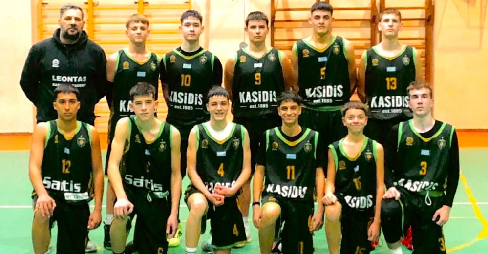 Αήττητη η Εφηβική ομάδα του ΛΕΟΝΤΑ ΤΥΡΝΑΒΟΥ τη φετινή περίοδο.