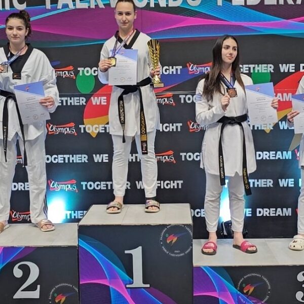 Χρυσή Πρωταθλήτρια η Παναγιώτα Μαστοροδήμου του «ΕΥΖΗΝ» Αμπελώνα, στο Πανελλήνιο Πρωτάθλημα Ταεκβοντό Εφήβων-Νεανίδων