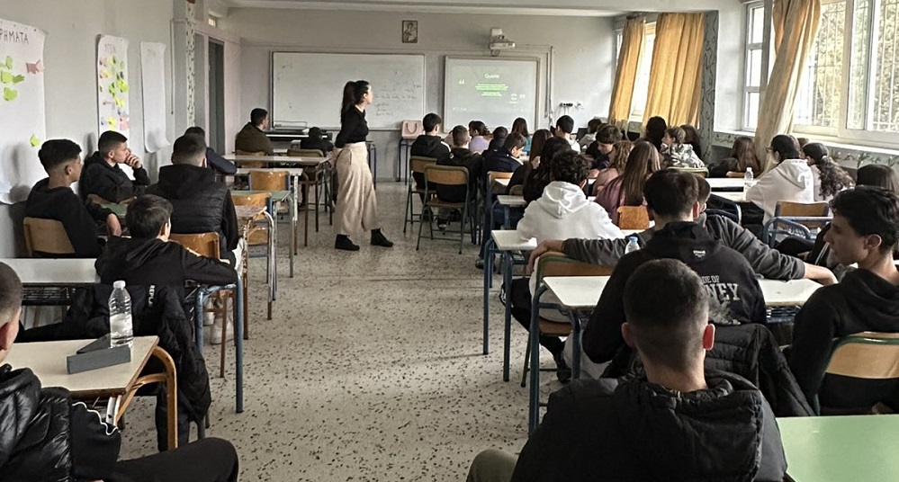 Μαθητές του Γυμνασίου Νίκαιας στο πρόγραμμα «Σημαντικές Αποφάσεις Ζωής»