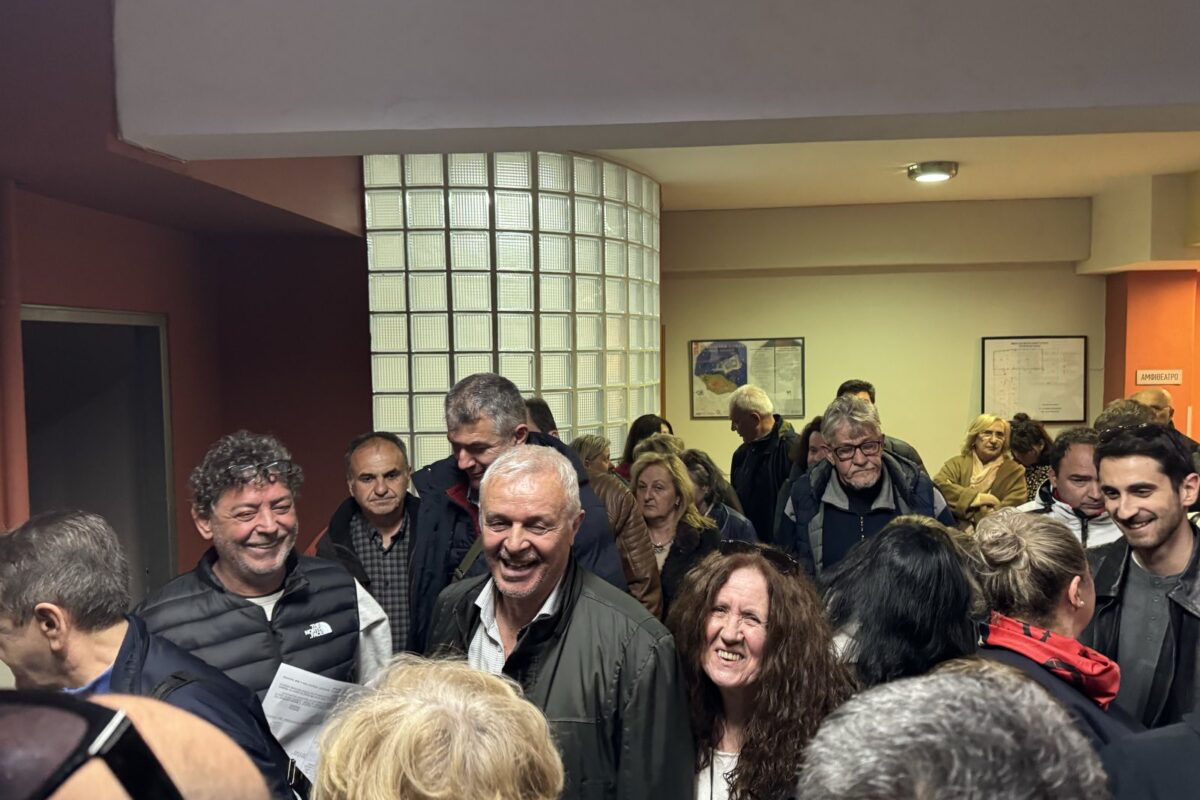 Τα αποτελέσματα των εκλογών ανάδειξης συνέδρων στις Τ.Ο. ΠΑΣΟΚ του νομού Λάρισας