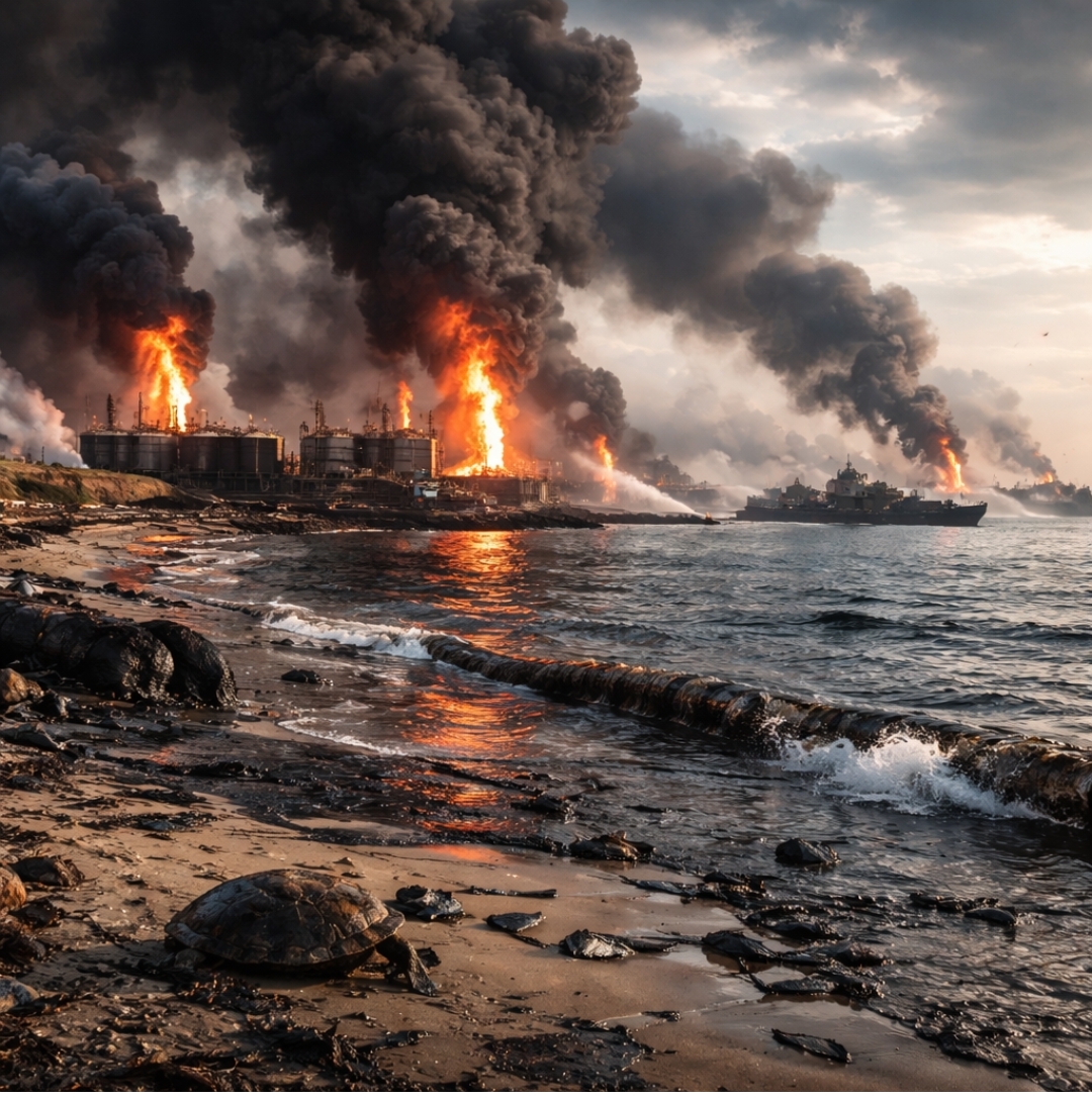 Μπορεί ο πόλεμος στο Ιράν να προκαλέσει μεγαλύτερη οικολογική κρίση από τον Πόλεμο του Κόλπου;