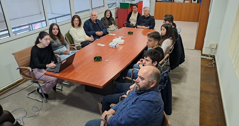 Μαθητές του Προτύπου ΓΕΛ στην εταιρεία POLYTECH S.A.