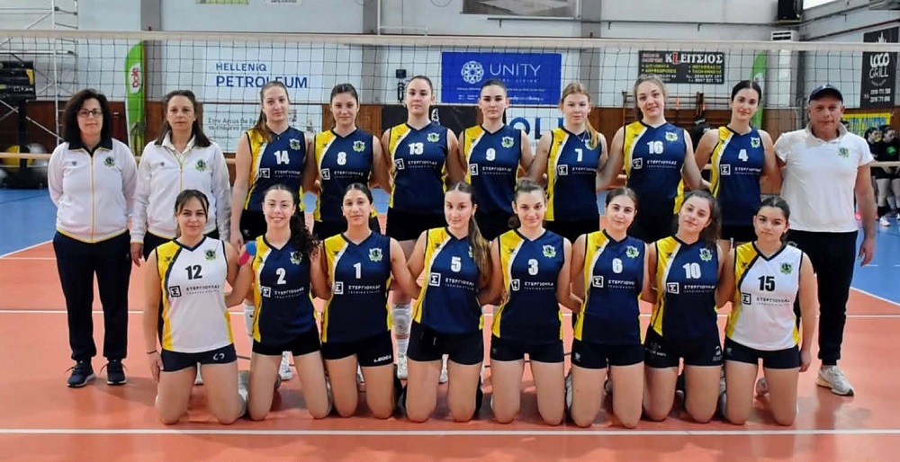 Στις 8 καλύτερες ομάδες της Ελλάδας οι νεάνιδες του Σπάρτακου Λάρισας!!