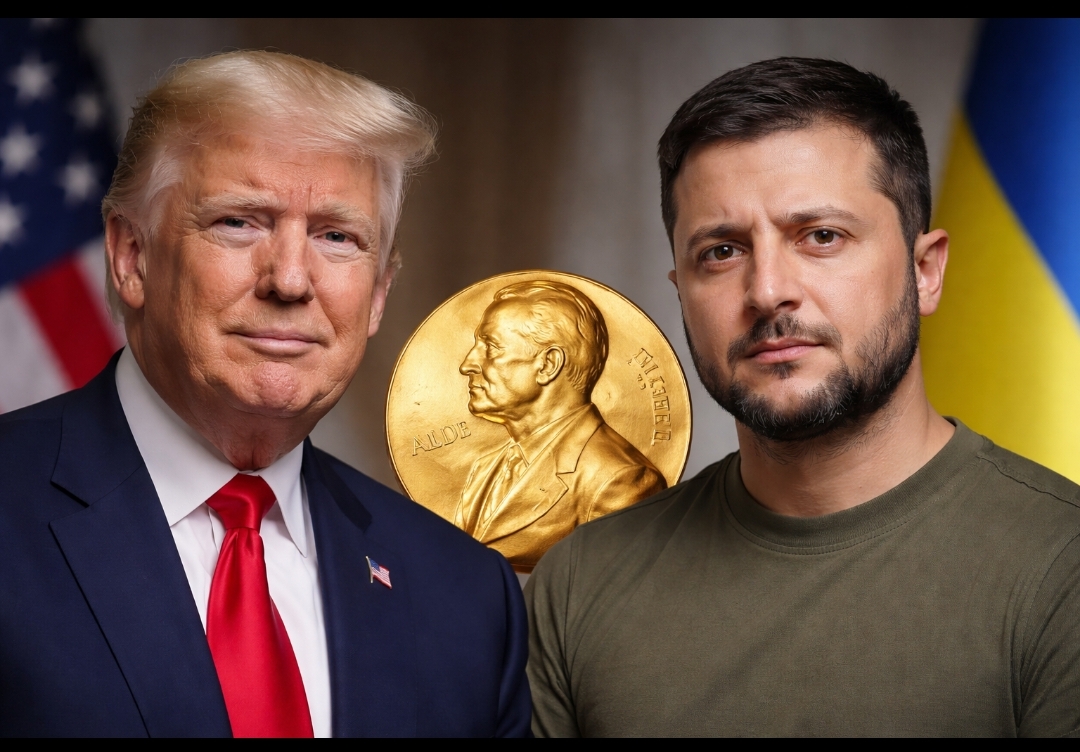Τραμπ και Ζελένσκι υποψήφιοι για το Νόμπελ Ειρήνης 2026