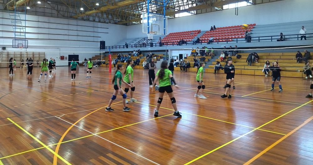 Συνεχίζεται η αγωνιστική δράση για τις μικρές αθλήτριες βόλεϊ του Γ.Σ. Τυρνάβου