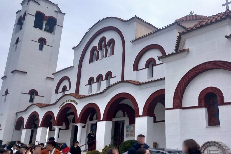 2ο Γυμνάσιο Φαρσάλων: Διδακτική Επίσκεψη στον Ι. Ν. Αγίας Παρασκευής