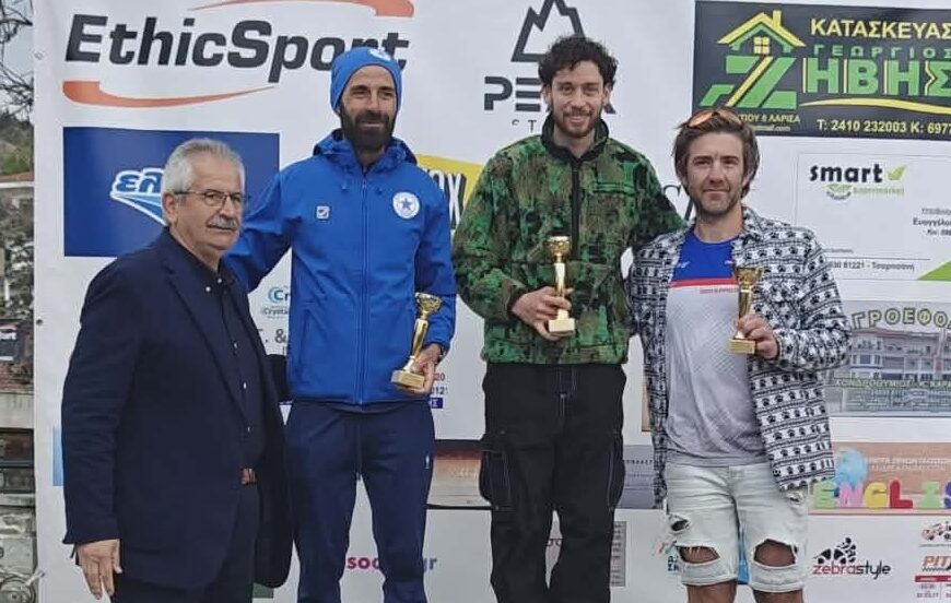 Δυναμική παρουσία για τους Δρομείς Τυρνάβου στον αγώνα βουνού Tsaritsani Trails