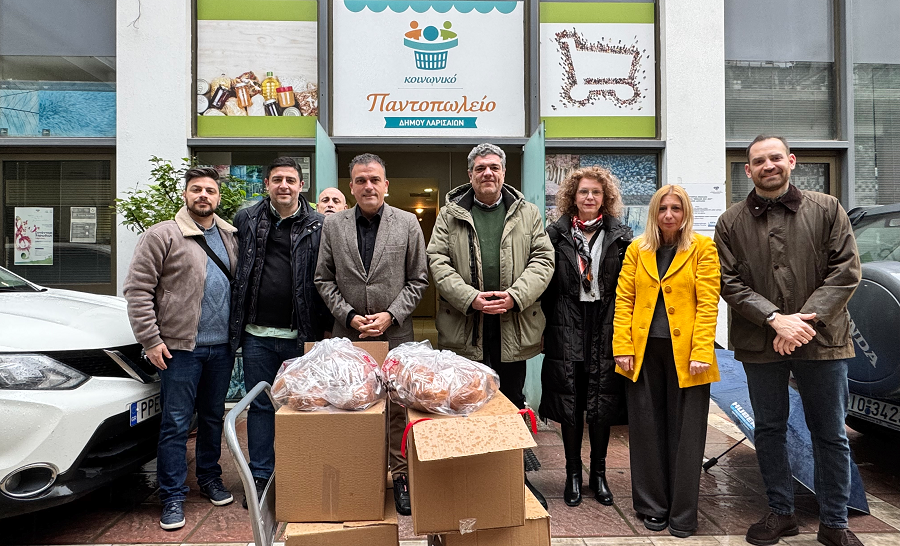 Η Ε.Φ.Ε.Ε.Λ. στηρίζει το Κοινωνικό Παντοπωλείο