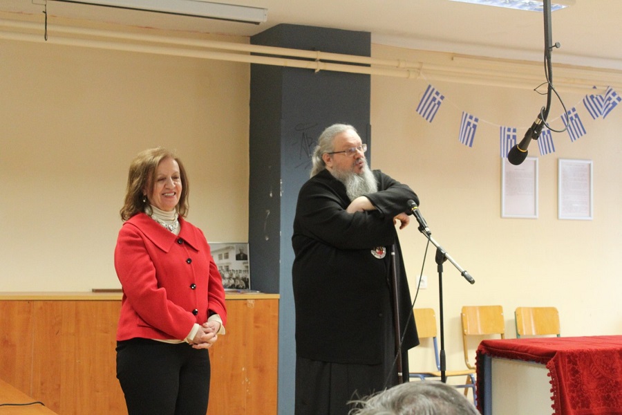 Ο Μητροπολίτης σε εκδήλωση στο 2ο ΓΕΛ Λάρισας