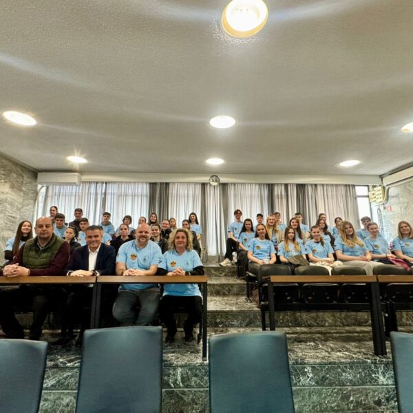 Στο Δημαρχείο της Λάρισας αθλητές της γερμανικής SVC04 Sonneberg