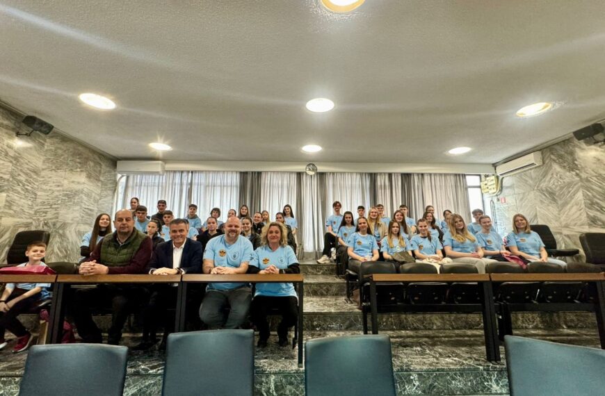 Στο Δημαρχείο της Λάρισας αθλητές της γερμανικής SVC04 Sonneberg