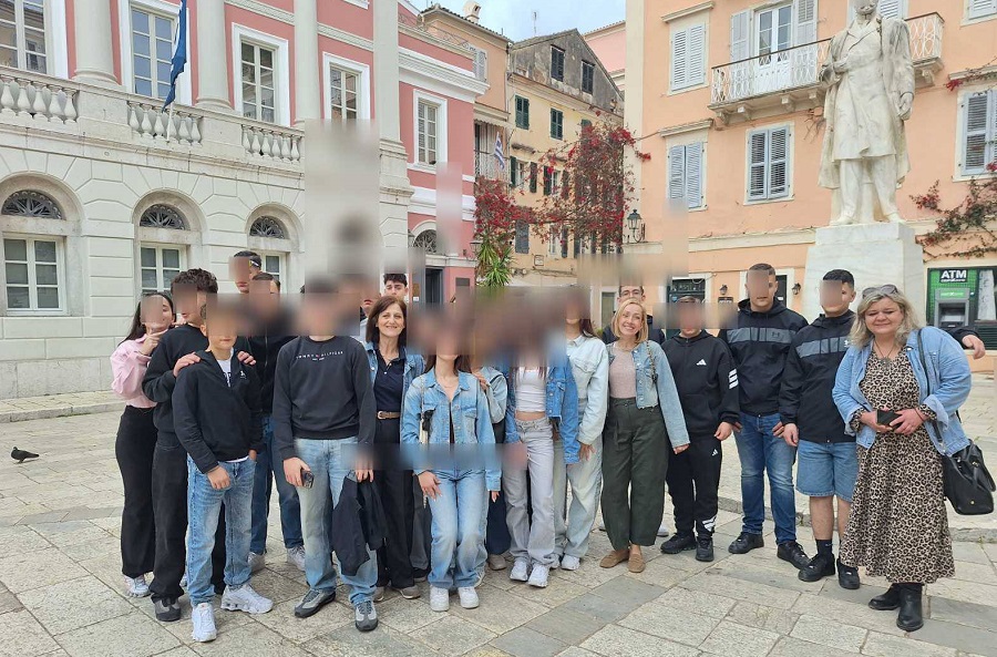 Εκπαιδευτική επίσκεψη μαθητών και μαθητριών του 11ου Γυμνασίου Λάρισας στην Κέρκυρα